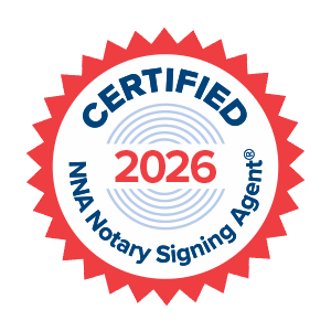 Certified Notary Signing Agent